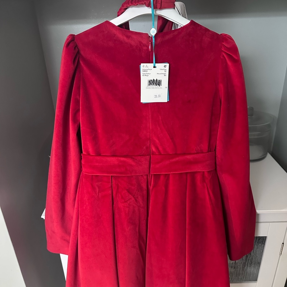 Red Velvet Dress